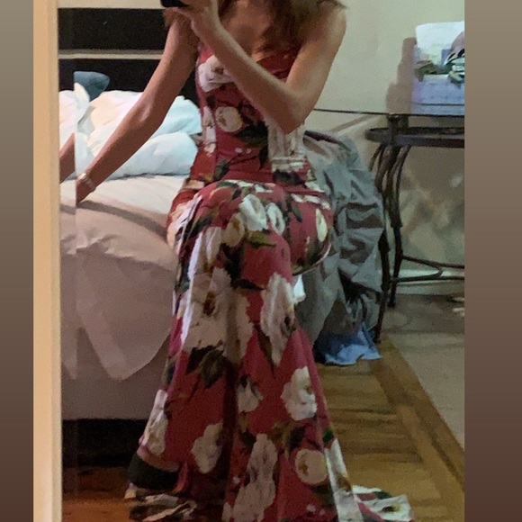 DOLCE GABBANA PINK FLORAL SILK dress IT42 (size 40-small) authentic - Picture 13 of 13